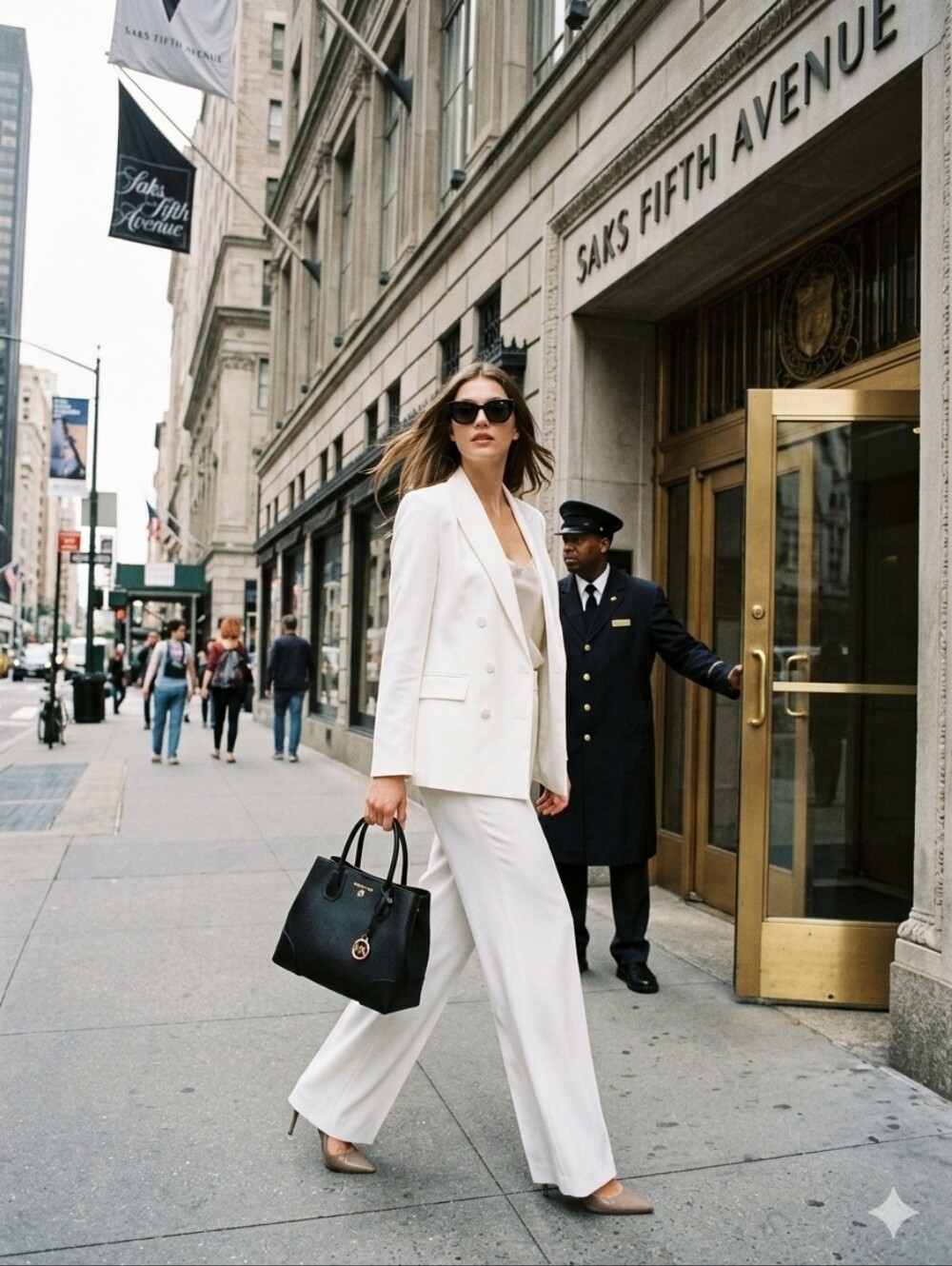 Michael Kors Small Mercer Gallery Tote NW/MSRP $298. Leather.